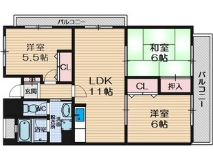 ピアタウンの物件間取画像